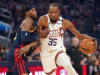 九游体育- 库里和杜兰特 